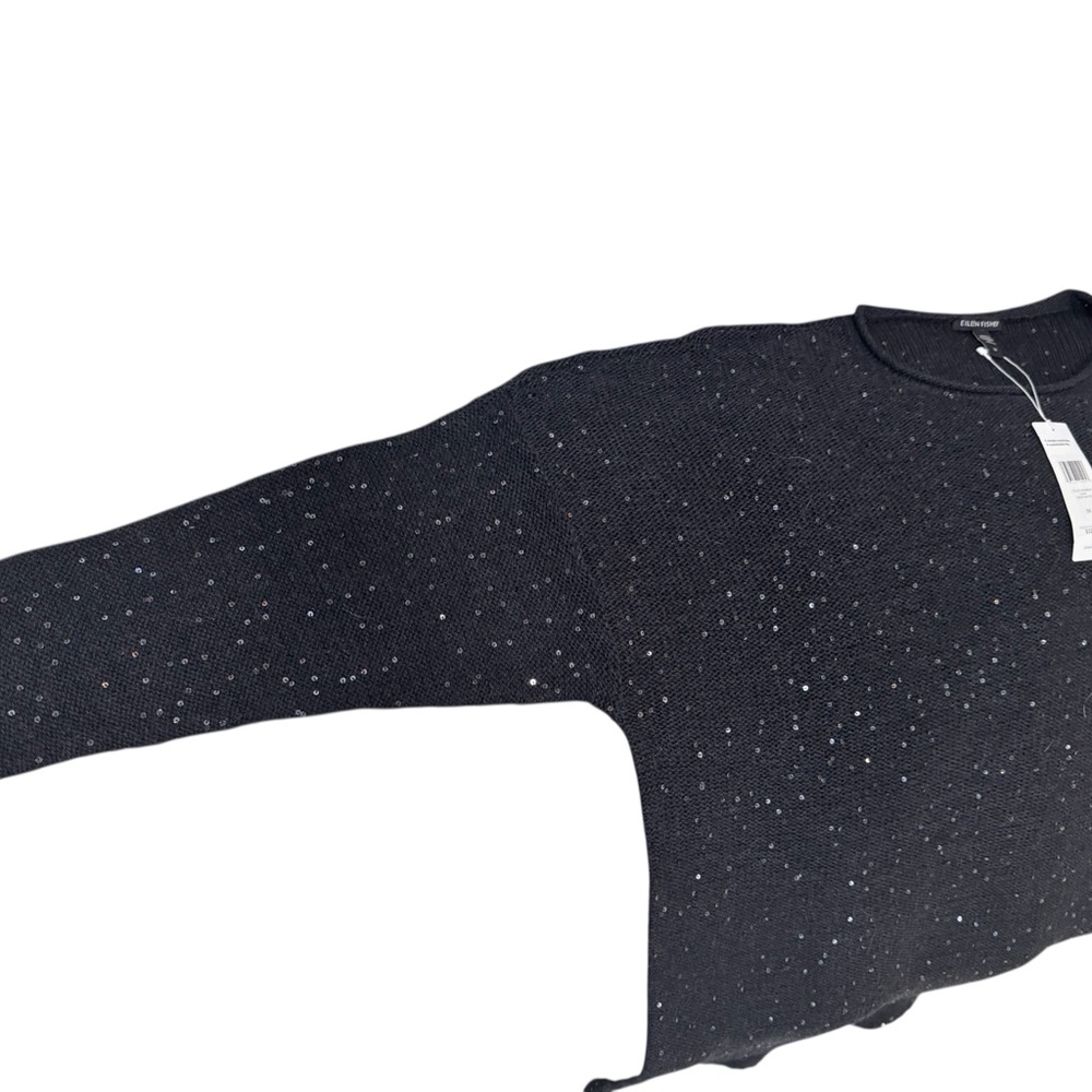 Eileen Fisher Merino Sequin Crew Neck Top size 3X, NWTs - Picture 12 of 14